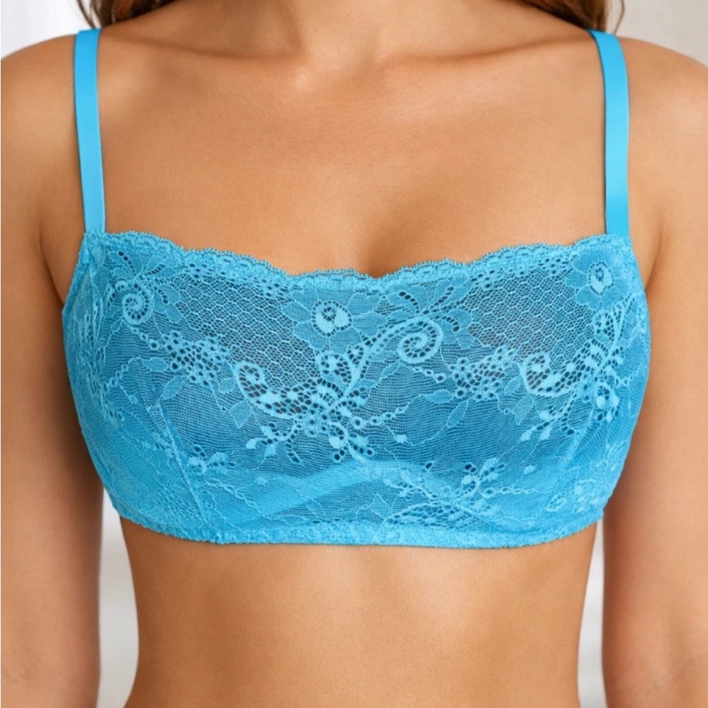 Cosabella Trenta Underwire Bra 32C Blue Lace